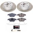 Power Stop 08-12 Mercedes-Benz C300 Rear Semi-Coated Rotor Kit on Sale