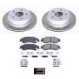 Power Stop 2003 GMC Sonoma Rear Semi-Coated Rotor Kit Fashion