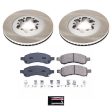 Power Stop 09-12 GMC Canyon Front Semi-Coated Rotor Kit Cheap