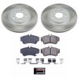 Power Stop 01-10 Chrysler PT Cruiser Front Semi-Coated Rotor Kit Online Sale