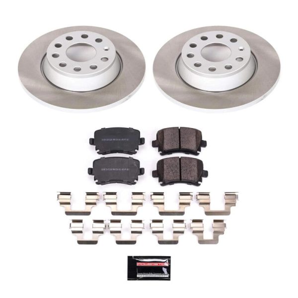 Power Stop 2011 Volkswagen Tiguan Rear Semi-Coated Rotor Kit Online