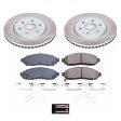 Power Stop 16-22 Nissan Frontier Front Semi-Coated Rotor Kit Online