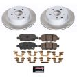 Power Stop 14-15 Nissan Rogue Select Rear Semi-Coated Rotor Kit Sale