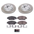 Power Stop 11-15 Honda CR-Z Front Semi-Coated Rotor Kit Online now