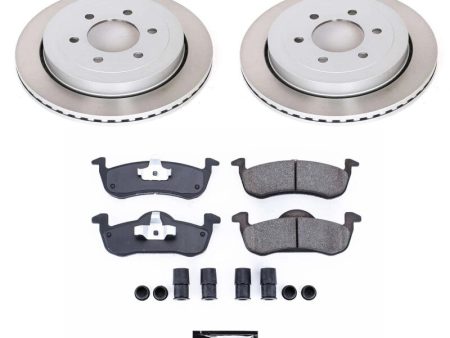 Power Stop 07-09 Lincoln Navigator Front Semi-Coated Rotor Kit For Sale