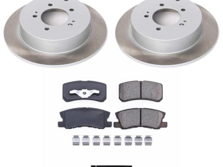 Power Stop 07-13 Mitsubishi Outlander Rear Semi-Coated Rotor Kit Cheap