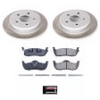 Power Stop 05-10 Jeep Grand Cherokee Rear Semi-Coated Rotor Kit Online now