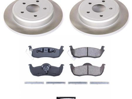 Power Stop 05-10 Jeep Grand Cherokee Rear Semi-Coated Rotor Kit Online now