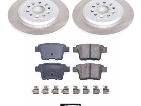 Power Stop 08-09 Mercury Sable Rear Semi-Coated Rotor Kit Fashion