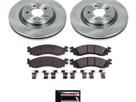 Power Stop 2010 Ford Taurus Front Semi-Coated Rotor Kit Online