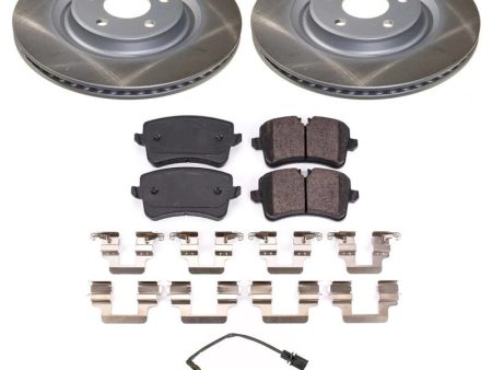 Power Stop 13-18 Audi A7 Quattro Rear Semi-Coated Rotor Kit For Cheap