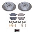 Power Stop 88-91 Honda Prelude Rear Semi-Coated Rotor Kit Cheap