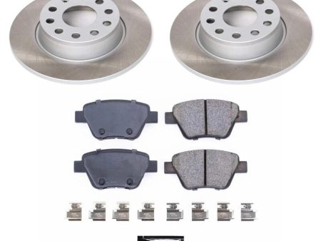 Power Stop 12-15 Volkswagen Passat Rear Semi-Coated Rotor Kit Online Sale