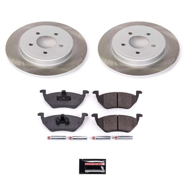 Power Stop 05-08 Mercury Mariner Rear Semi-Coated Rotor Kit Supply