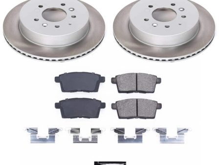 Power Stop 07-12 Mazda CX-7 Rear Semi-Coated Rotor Kit For Discount