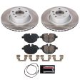 Power Stop 15-18 BMW X4 Rear Semi-Coated Rotor Kit For Discount