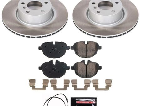 Power Stop 15-18 BMW X4 Rear Semi-Coated Rotor Kit For Discount