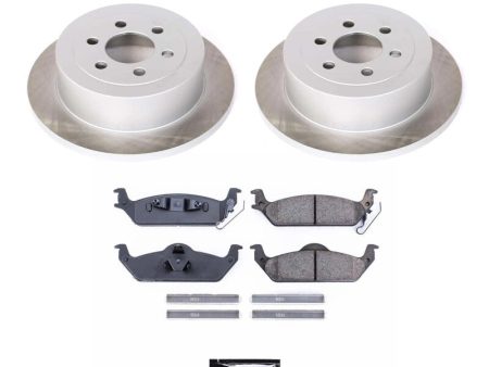 Power Stop 03-04 Dodge Dakota Rear Semi-Coated Rotor Kit Cheap