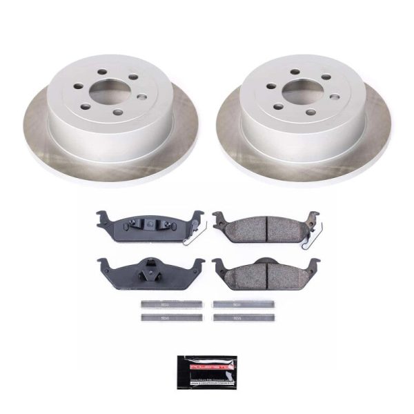 Power Stop 03-04 Dodge Dakota Rear Semi-Coated Rotor Kit Cheap