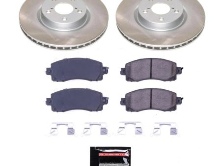 Power Stop 17-22 Subaru Impreza Front Semi-Coated Rotor Kit Discount