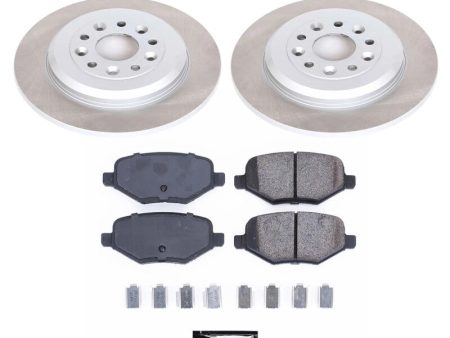 Power Stop 13-15 Lincoln MKX Rear Semi-Coated Rotor Kit Online now