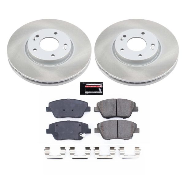 Power Stop 11-16 Kia Optima Front Semi-Coated Rotor Kit Sale