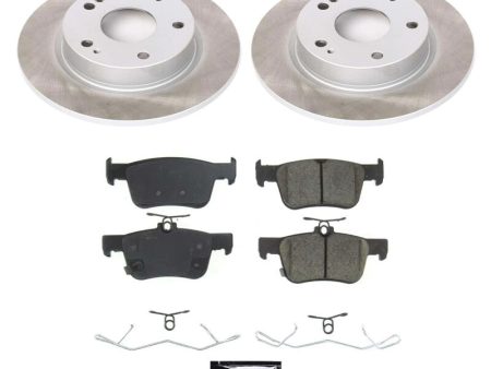 Power Stop 19-22 Honda Insight Rear Semi-Coated Rotor Kit Discount