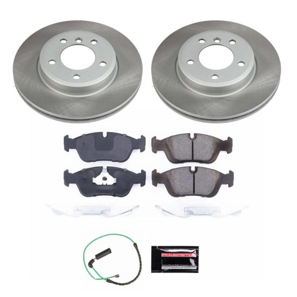 Power Stop 01-05 BMW 325xi Front Semi-Coated Rotor Kit Discount