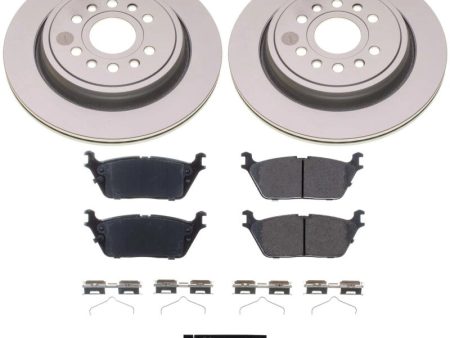 Power Stop 22-23 Jeep Grand Wagoneer Rear Z17 Coated Brake Kit Sale