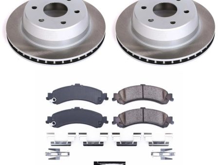 Power Stop 00-06 GMC Yukon XL 1500 Rear Semi-Coated Rotor Kit Fashion