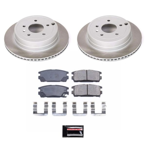 Power Stop 07-09 Suzuki XL-7 Rear Semi-Coated Rotor Kit Sale