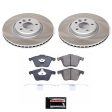 Power Stop 05-11 Volvo V50 Front Semi-Coated Rotor Kit For Cheap