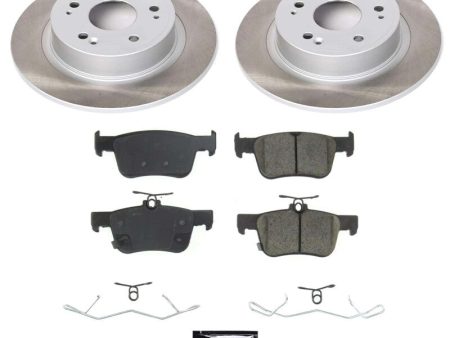 Power Stop 18-22 Honda Accord Rear Semi-Coated Rotor Kit For Cheap