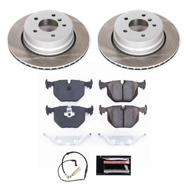 Power Stop 2008 BMW 535xi Rear Semi-Coated Rotor Kit on Sale