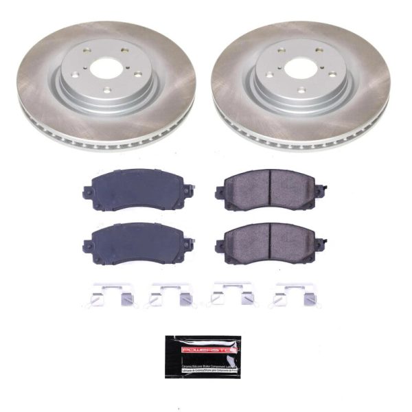 Power Stop 19-22 Subaru Forester Front Semi-Coated Rotor Kit Online now