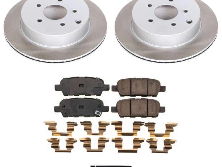 Power Stop 2009 Infiniti FX35 Rear Semi-Coated Rotor Kit Hot on Sale