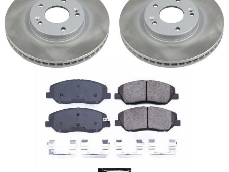 Power Stop 07-09 Hyundai Santa Fe Front Semi-Coated Rotor Kit Sale