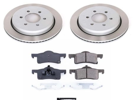 Power Stop 03-06 Lincoln Navigator Rear Semi-Coated Rotor Kit Cheap