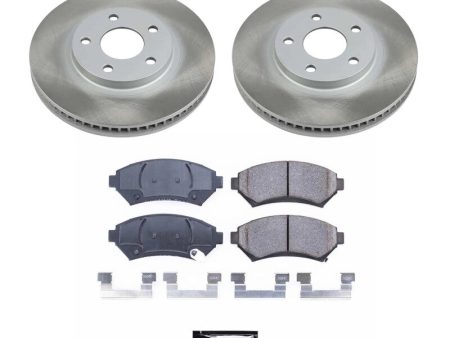 Power Stop 00-05 Pontiac Bonneville Front Semi-Coated Rotor Kit Online