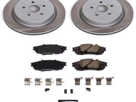 Power Stop 18-22 Lexus RX450hL Rear Semi-Coated Rotor Kit Online