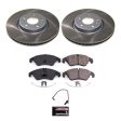 Power Stop 13-16 Audi allroad Front Semi-Coated Rotor Kit Fashion