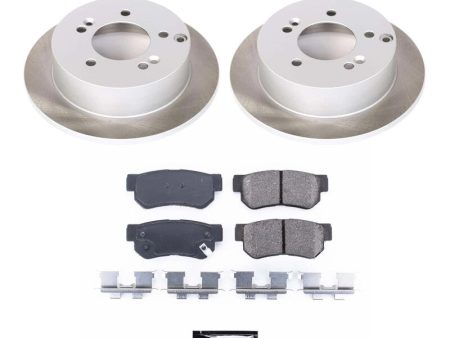 Power Stop 05-10 Kia Sportage Rear Semi-Coated Rotor Kit Cheap