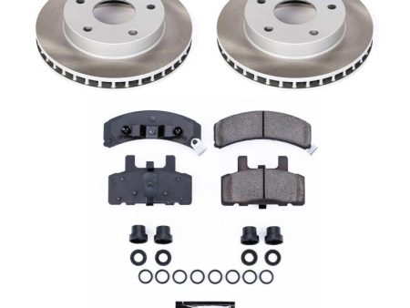 Power Stop 94-99 Dodge Ram 1500 Front Semi-Coated Rotor Kit Sale