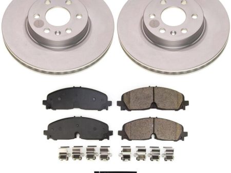 Power Stop 21-22 Chevrolet Colorado Front Z17 Coated Brake Kit Online now