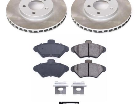 Power Stop 93-97 Mercury Cougar Front Semi-Coated Rotor Kit Online now