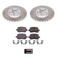 Power Stop 04-07 Saturn Ion Front Semi-Coated Rotor Kit Fashion