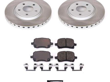 Power Stop 04-07 Saturn Ion Front Semi-Coated Rotor Kit Fashion