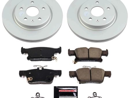 Power Stop 19-20 Buick Envision Rear Z17 Coated Brake Kit Fashion