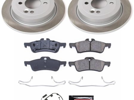 Power Stop 02-06 Mini Cooper Rear Semi-Coated Rotor Kit For Cheap