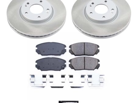 Power Stop 06-10 Hyundai Sonata Front Semi-Coated Rotor Kit Online